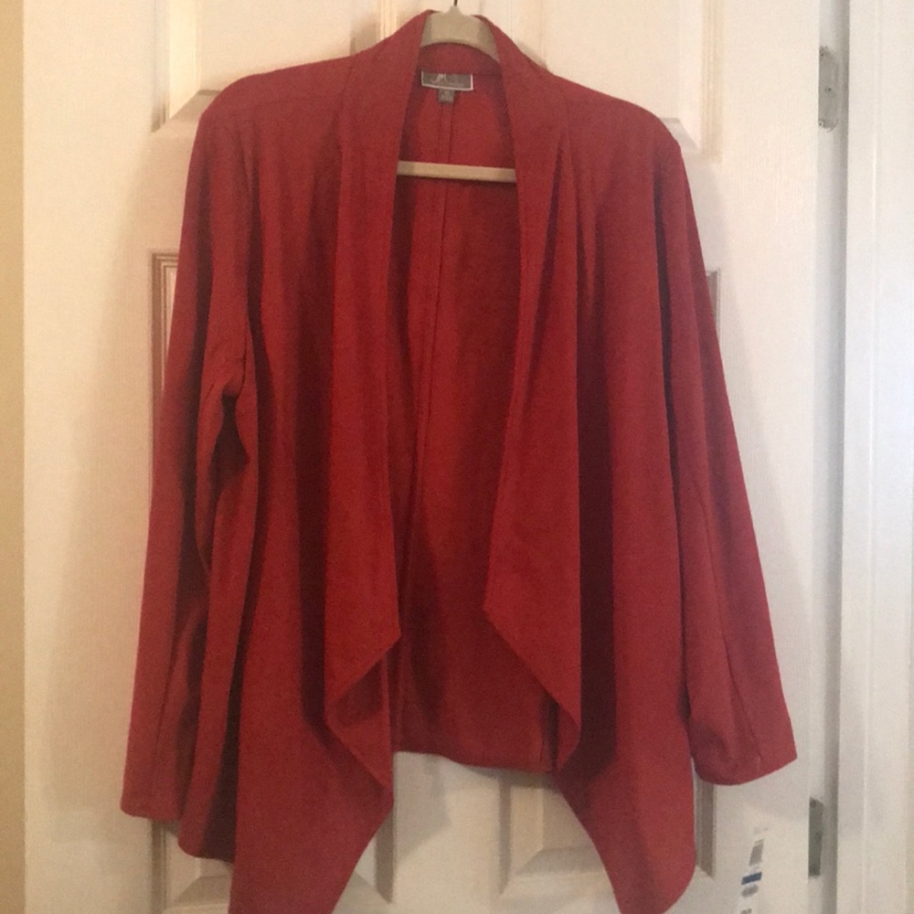 Faux suede jacket